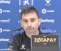 Asier Garitano: ''No es normal que el Athletic lleve 9 partidos sin ganar''