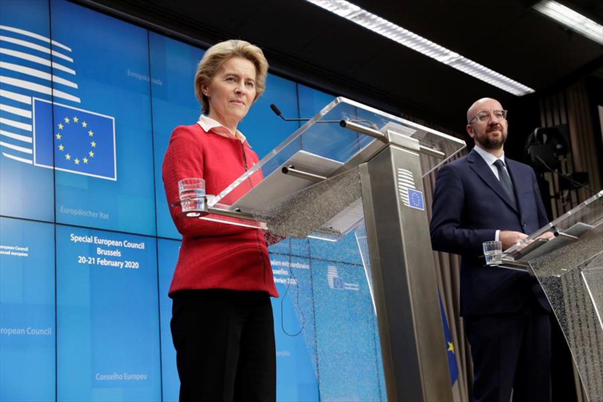La presidenta de la Comisión Europea, Ursula Von der Leyen. Foto: Efe