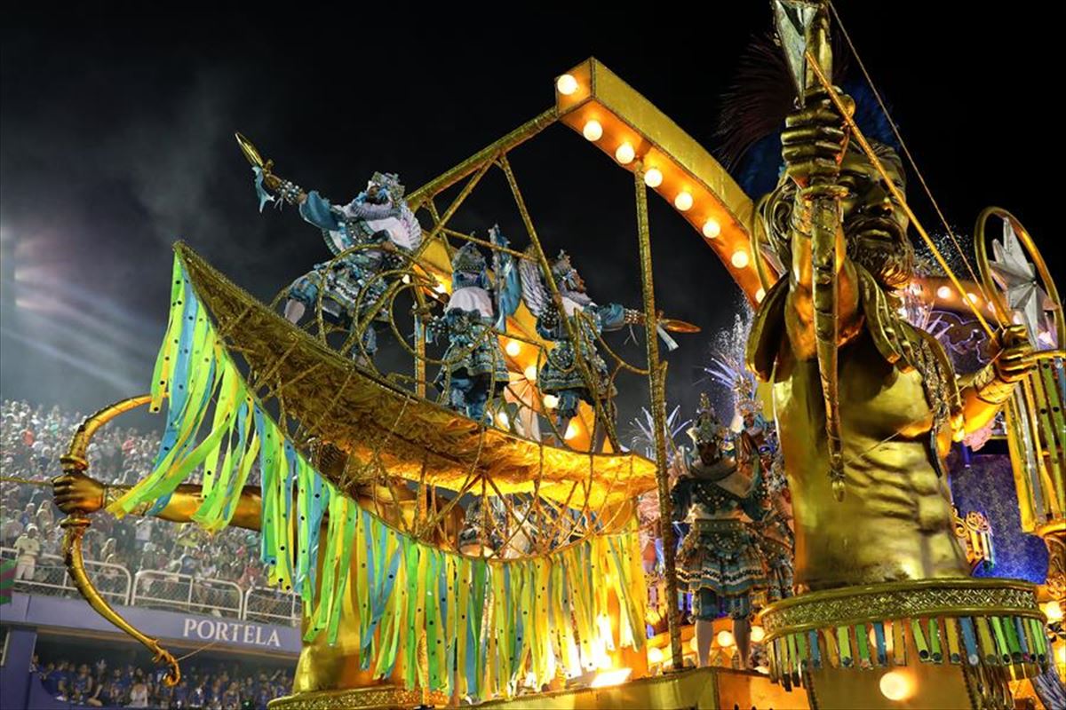 Río de Janeiro celebra su famoso Carnaval
