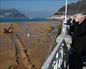 Sondeo arqueológico en La Concha para buscar los restos de un barco hundido