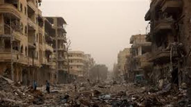 Destrucción en Siria. Fuente: Notiactual