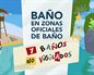 Baño en zonas oficiales de baño 