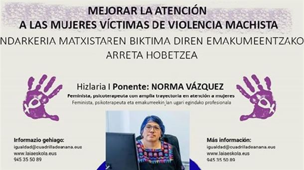 Norma Vázquez: "Denunciar la violencia machista en el entorno rural es más difícil"
