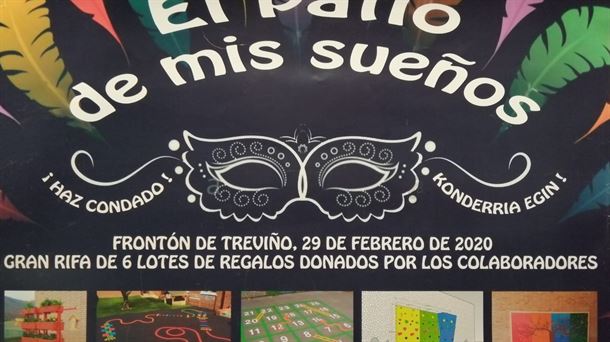 Treviño vive su carnaval más solidario por un patio de los sueños de sus escolares