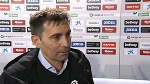 Asier Garitano: ''Puntu bat atera dugu, eta guretzat ona da''