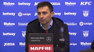 Asier Garitano: ''El punto es muy bueno para nosotros''