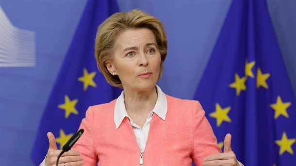 Ursula von der Leyen, presidenta de la CE