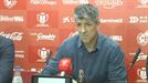 Imanol: ''Sería bonito para Euskadi jugar la final contra el Athletic''