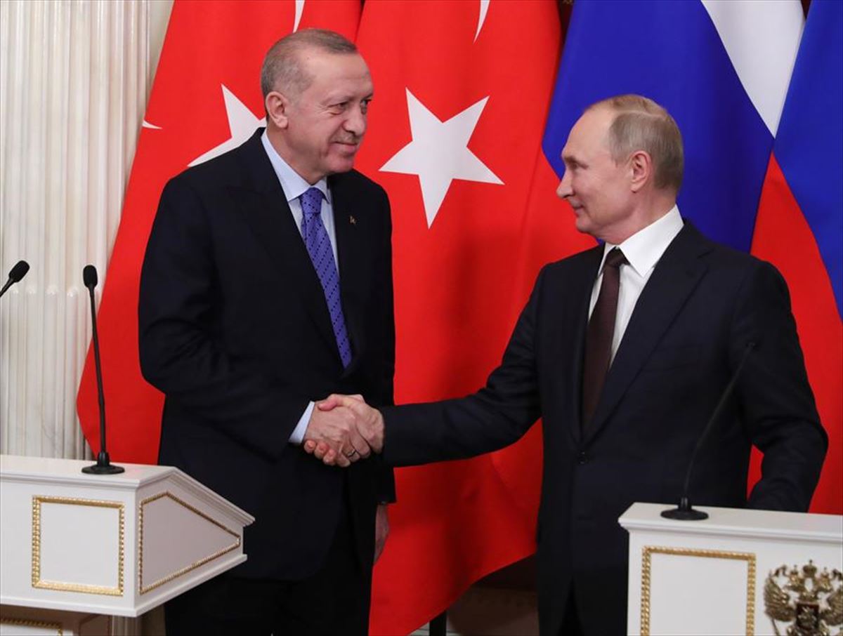 Recep Tayyip Erdogan eta Vladimir Putin