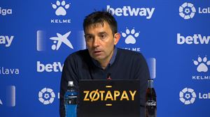 Garitano: ''Ha sido una parte para cada equipo y damos el punto por bueno''