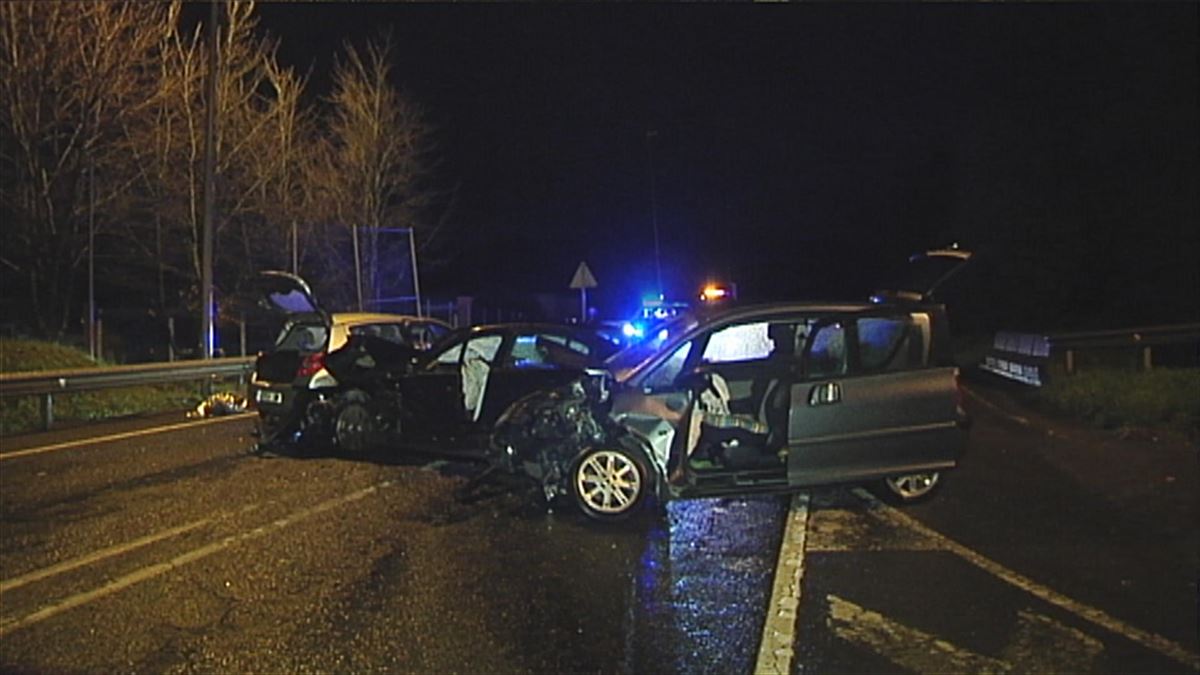 Tres coches se han visto involucrados en el accidente