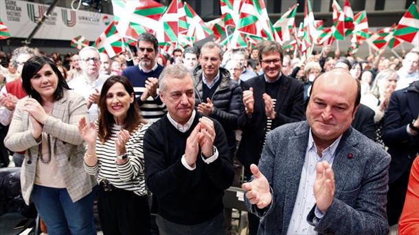 El lehendakari y candidato del PNV a la reelección, Iñigo Urkullu. Foto: EFE