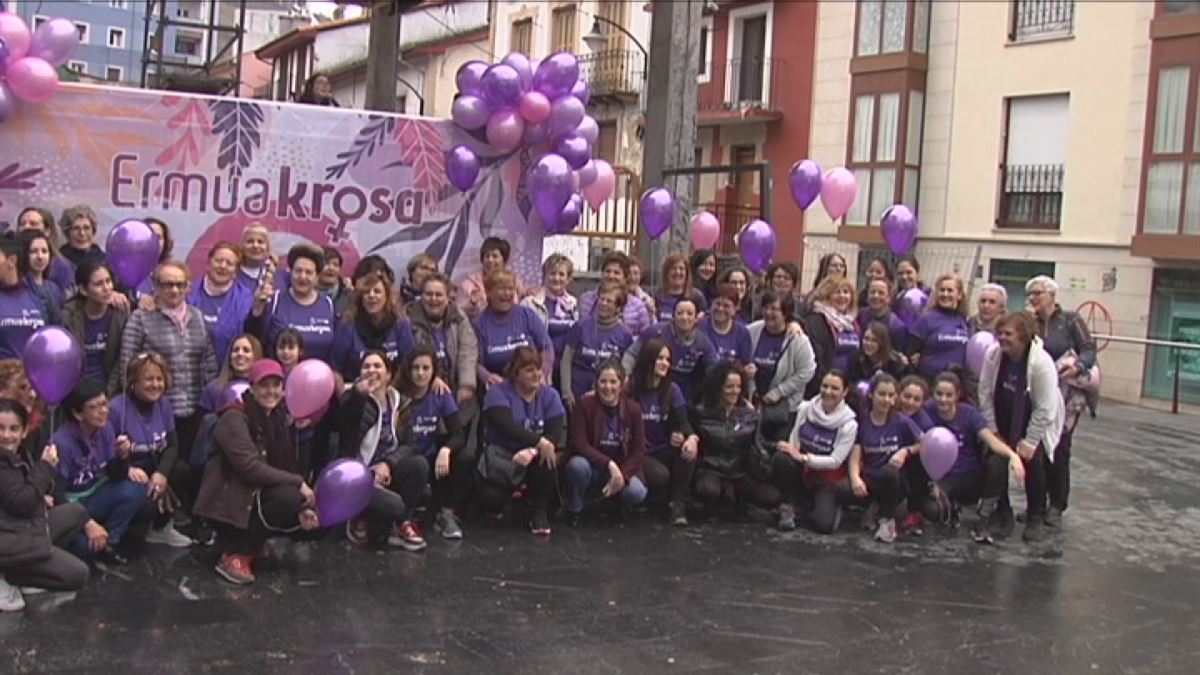 Ermua celebra su marcha del 8M sin el Movimiento Feminista de la localidad