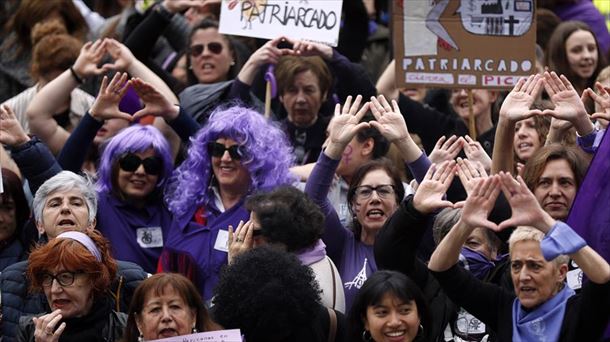 Manifestación del 8M en Bilbao