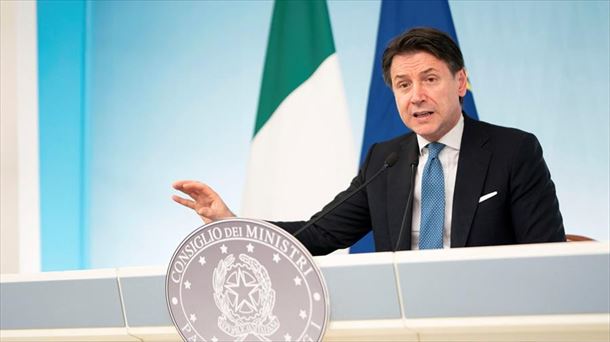 El primer ministro italiano, Giuseppe Conte. Foto: Efe