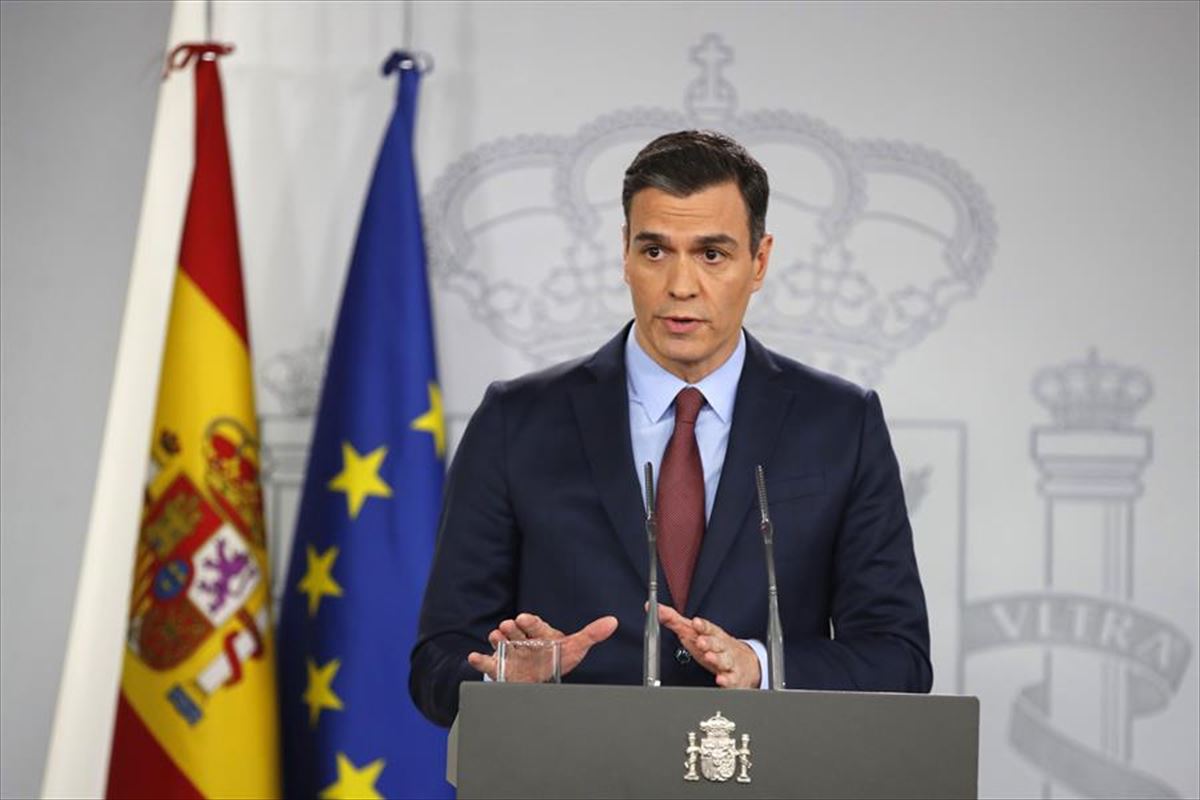 El presidente del Gobierno español, Pedro Sánchez. Foto de archivo: EFE