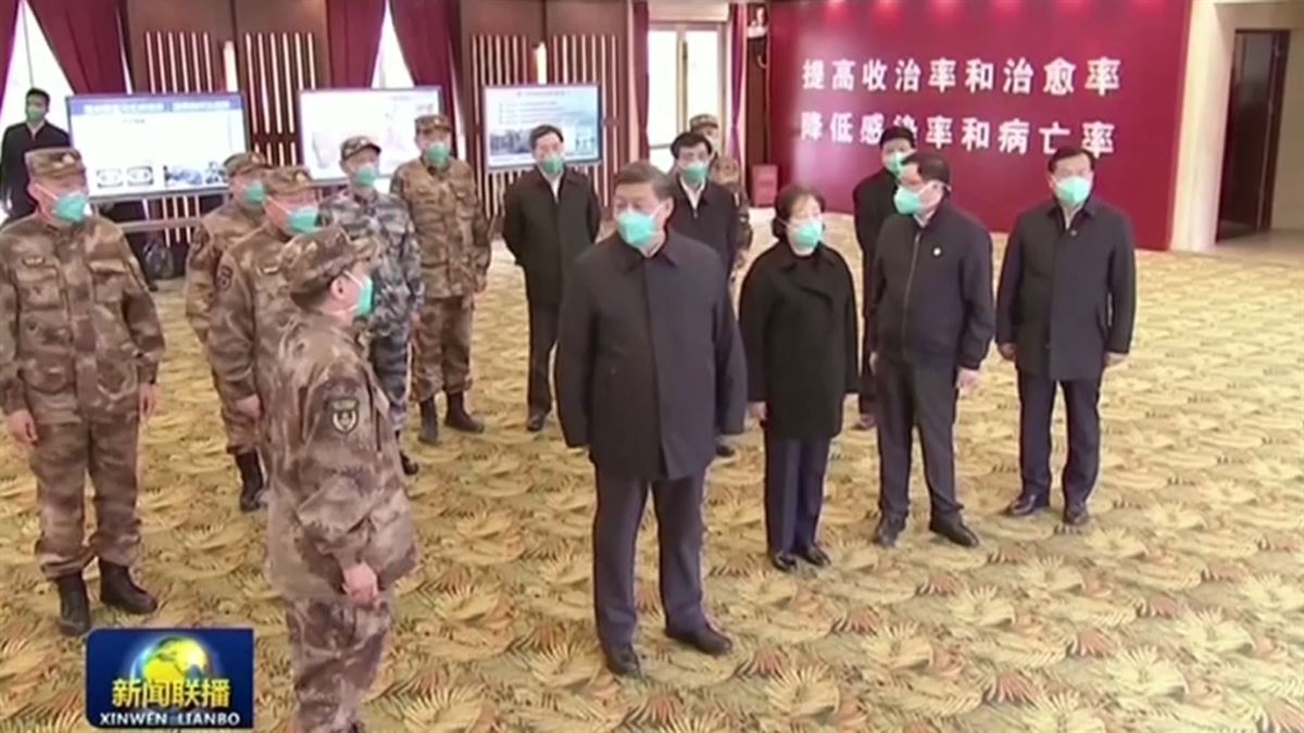 El presidente chino Xi Jinping en Wuhan / EiTB