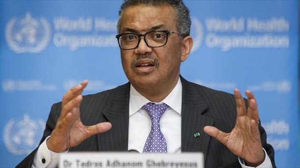 El director general de la Organización Mundial de la Salud (OMS), Tedros Adhanom Ghebreyesus. Efe