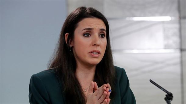 Irene Montero, Berdintasun ministroa. 