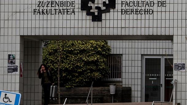 La facultad de Derecho de la UPV/EHU en el campus de Donostia.