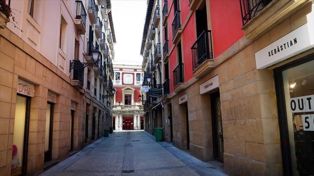 Imagen de una calle de Donostia