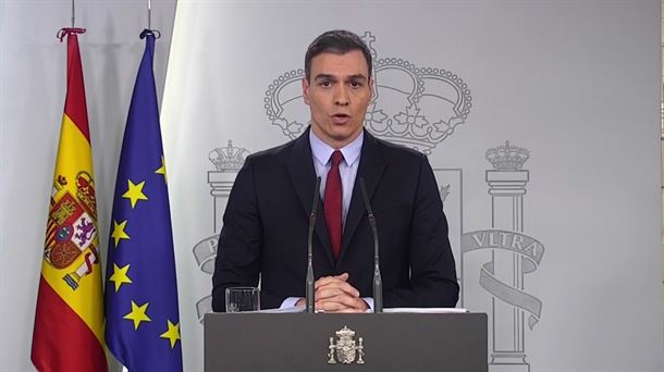 El presidente del Gobierno español, Pedro Sánchez