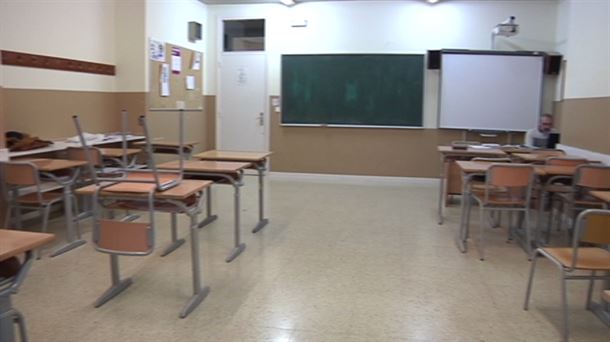 Aula vacía. Foto: EiTB