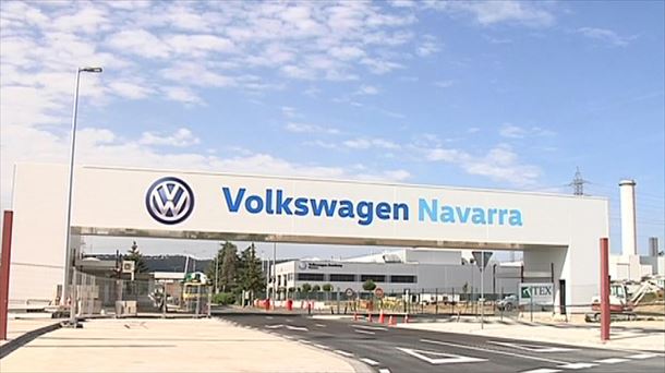 Imagen de la planta de Volkswagen Navarra en Landaben