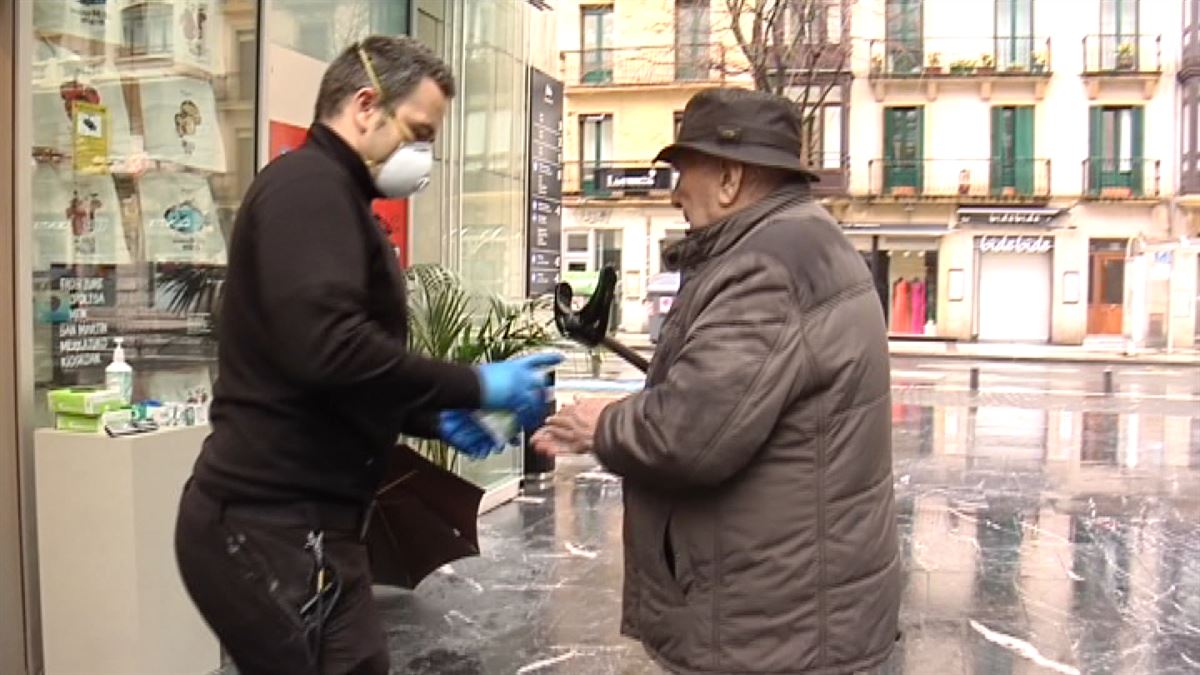 Acceso a un supermercado / EiTB