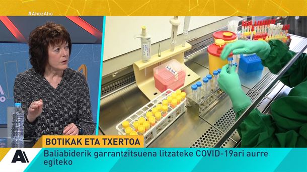 Miren Basaras: “Europan ez dago test nahikorik jendea kutsatuta dagoen jakiteko”