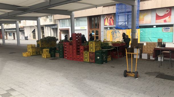 El mercado de Santa Bárbara sobrevive al COVID-19