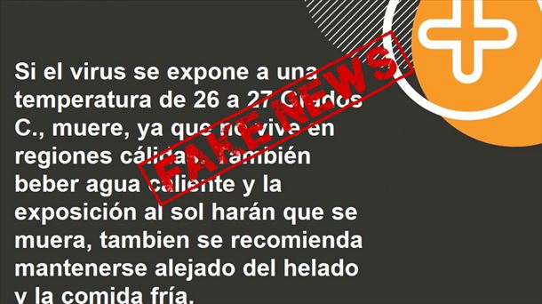 Indicaciones falsas de Unicef