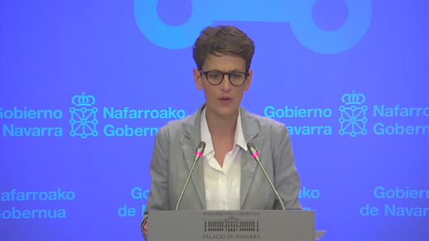 Maria Chivite Nafarroako presidentea