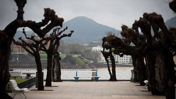 El paseo de la Concha de San Sebastián.