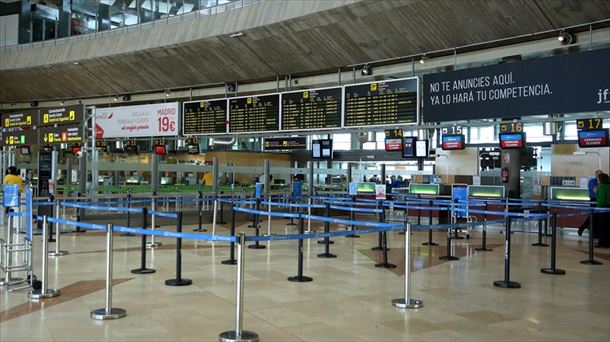 El aeropuerto de Tenerife Norte-Ciudad de La Laguna.