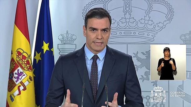 Pedro Sanchez Espainiako gobernuburua. Argazkia: EFE