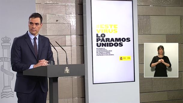 El presidente del Gobierno español, Pedro Sánchez