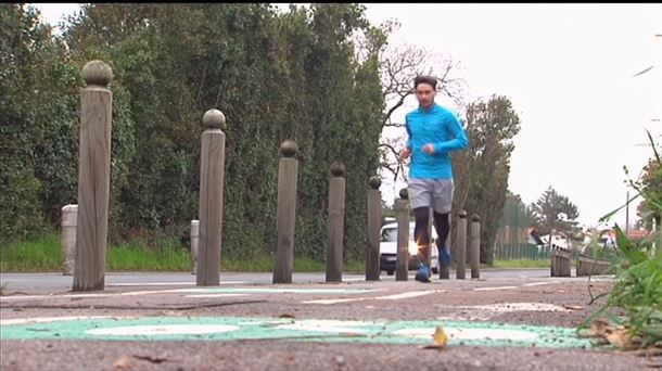 Una persona haciendo deporte