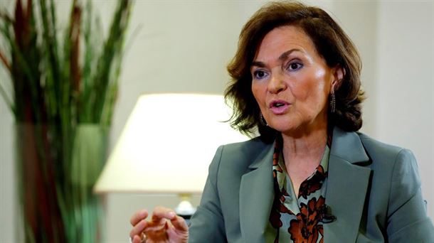 Espainiako Gobernuko presidenteorde Carmen Calvoren argazkia