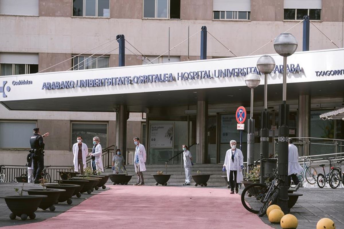 Imagen de EFE del Hospital de Txagorritxu