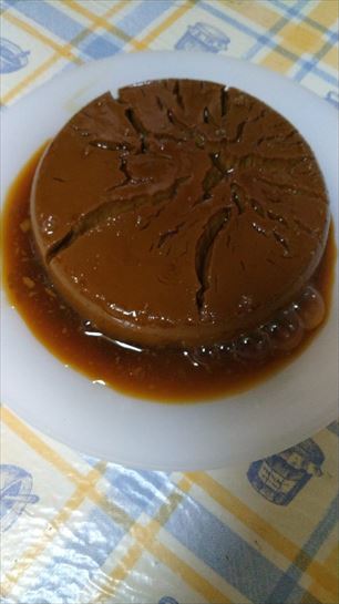 Flan de café