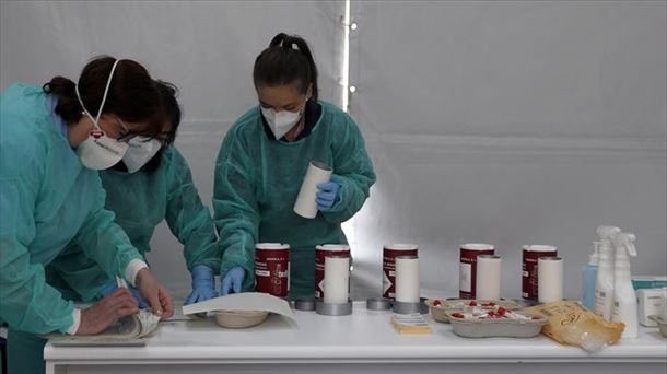 Trabajadoras sanitarias, en un hospital vasco