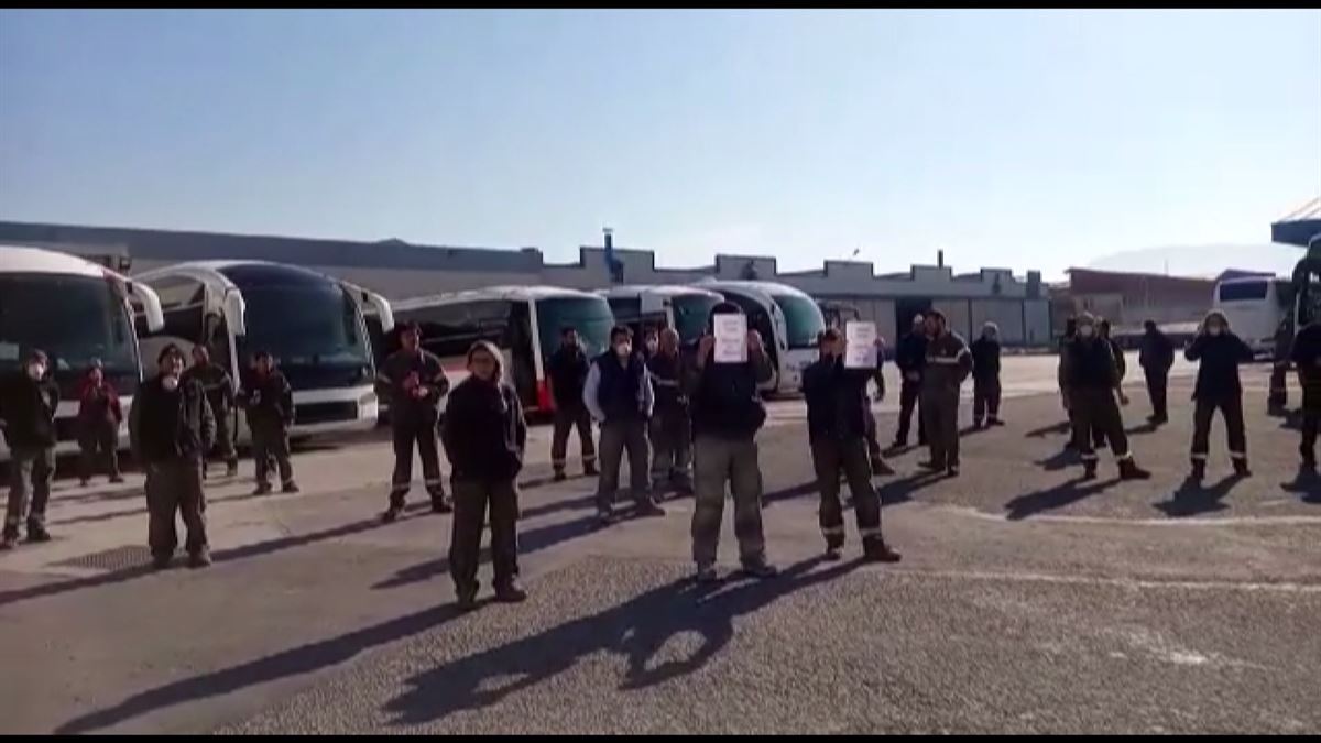 Paros y concentraciones en defensa de la salud.