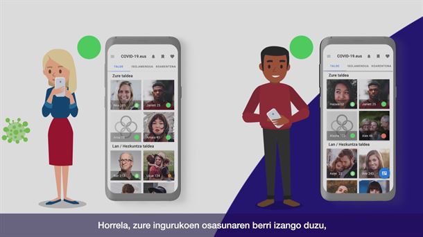 La app Covid-19.eus ha sido desarrollada por el Gobierno Vasco