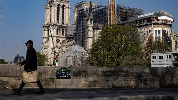 Imagen tomada en Francia, durante la pandemia