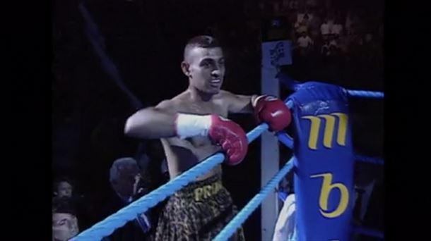 El boxeador Naseem Hamed.