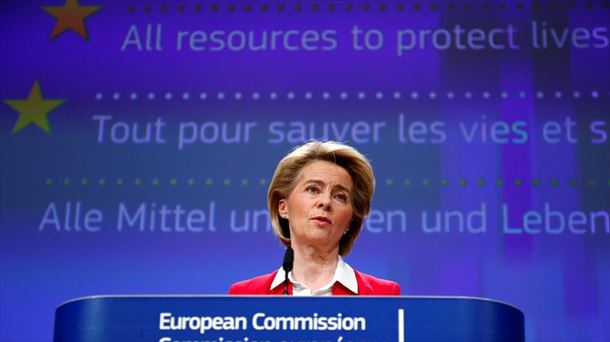 La presidenta de la Comisión Europea, Ursula von der Leyen.