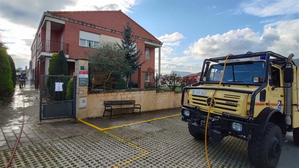 BOMBEROS. FORALES. ALAVA. RESIDENCIA. CAMPEZO. COVID-19.