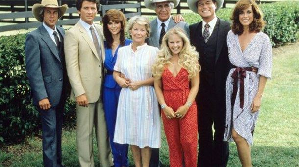 El elenco de "Dallas" al completo. Filmaffinity