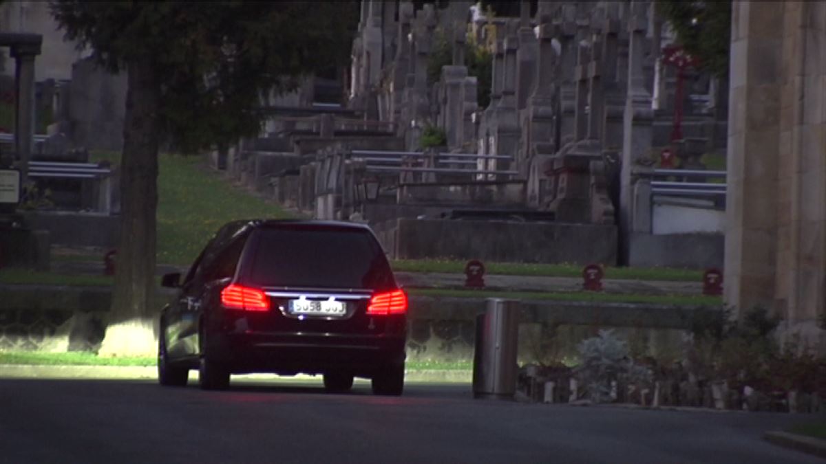 Imagen de un cementerio de Euskal Herria.